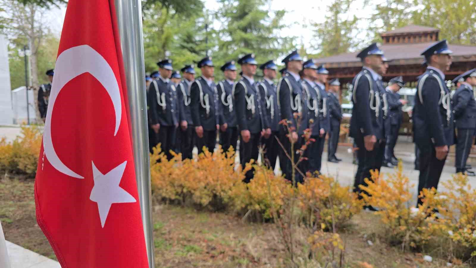 Yozgat Şehitliği’nde Türk Polis Teşkilatı kuruluş yıl dönümü duygusal anlarla kutlandı
