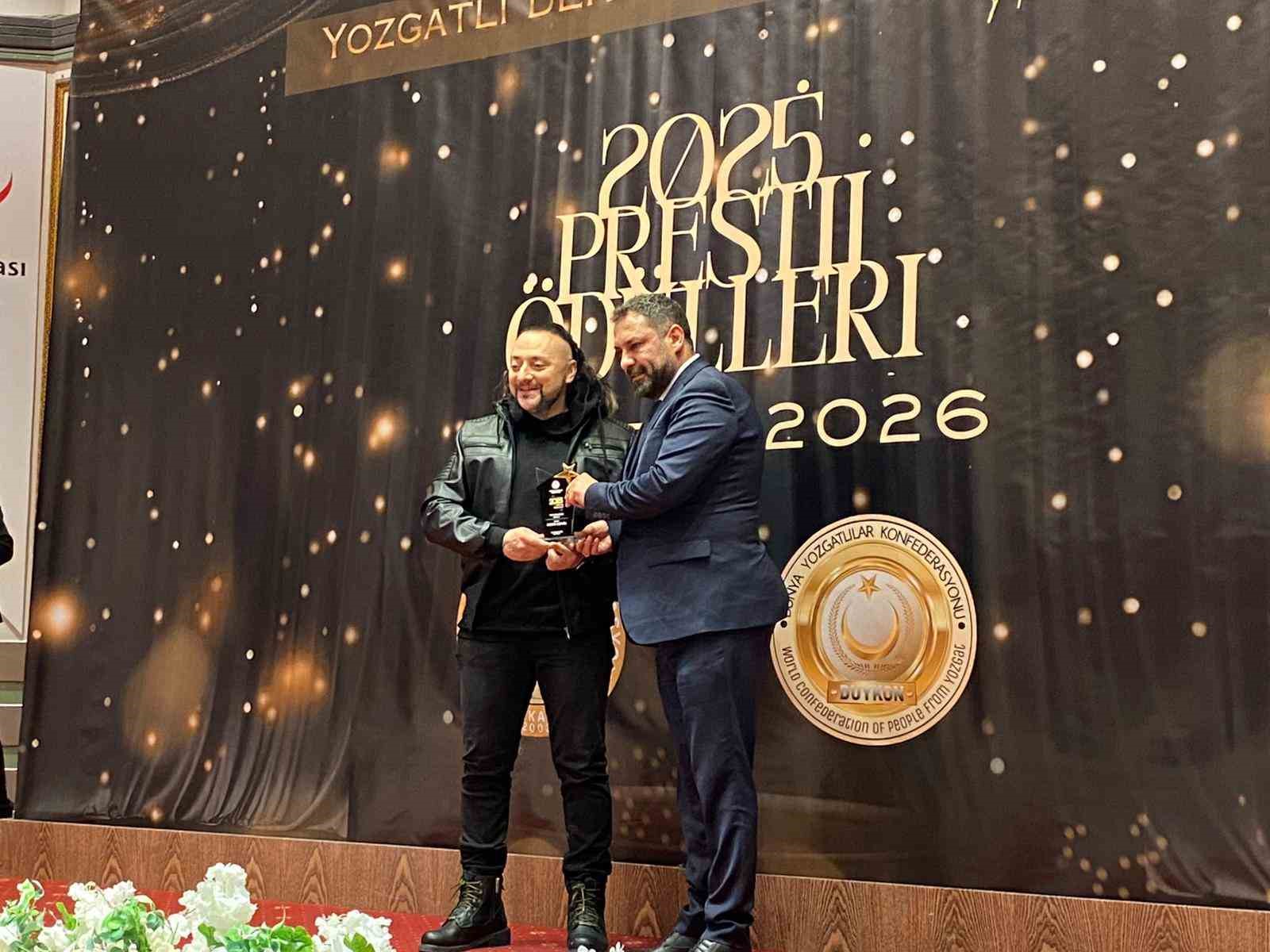 Yozgatlı Dernekler Federasyonu 2025 Prestij Ödülleri sahiplerini buldu
