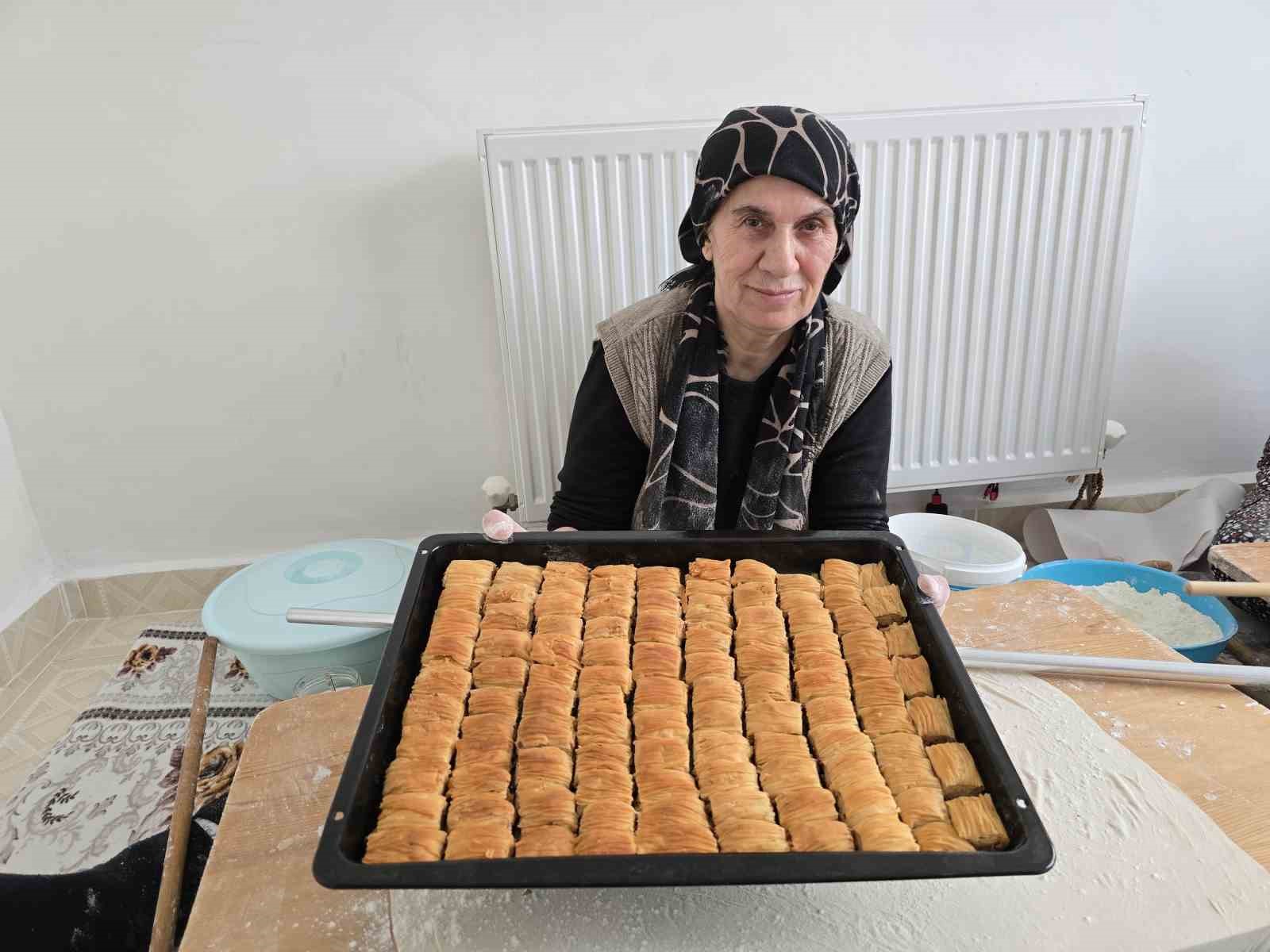 Yozgatlı kadınlar bir araya geliyor, bayram sofraları imece usulü tatlanıyor
