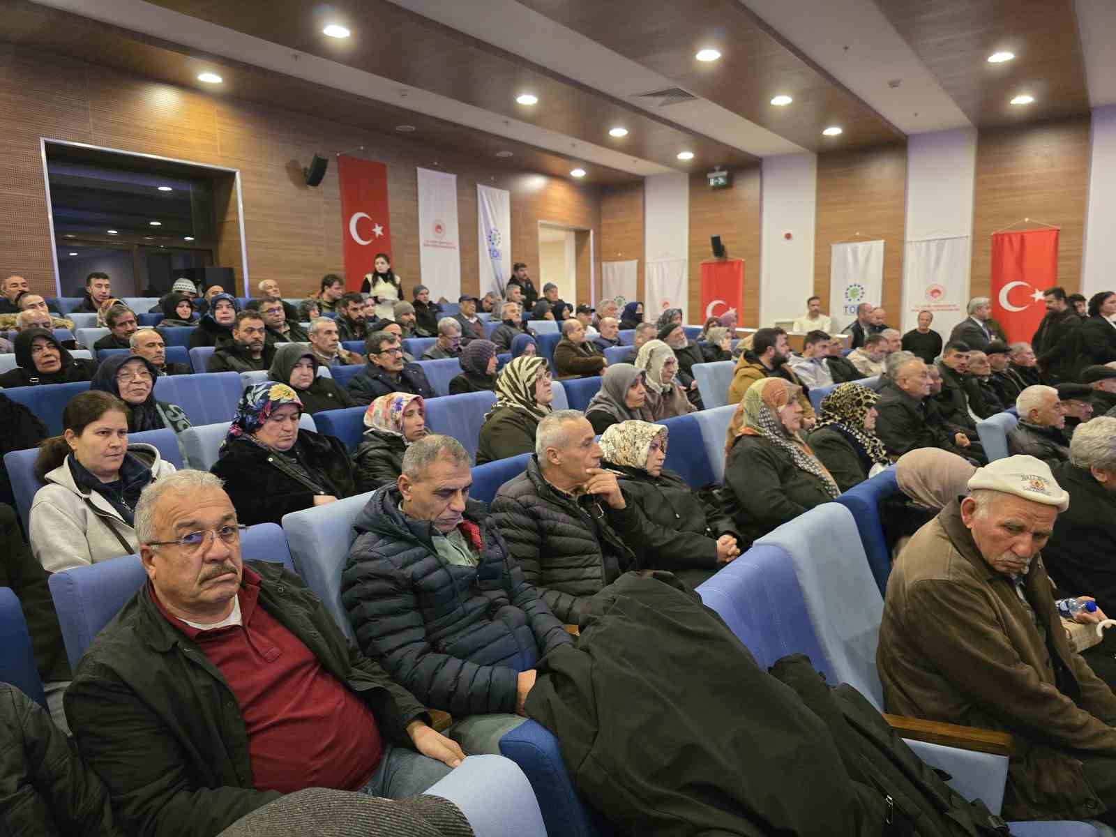 Yozgat’ta 2 bin 858 hak sahibi kura ile belirlendi

