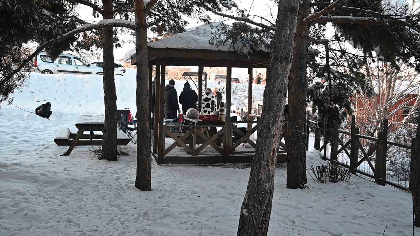 Yozgat’ta kar sonrası vatandaşlar Türkiye’nin ilk milli parkına akın etti
