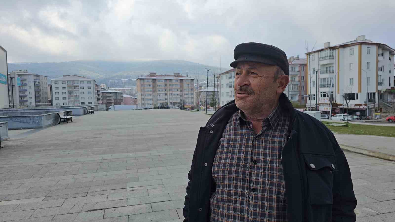 Yozgat’ta Nisan ayında kar sürprizi
