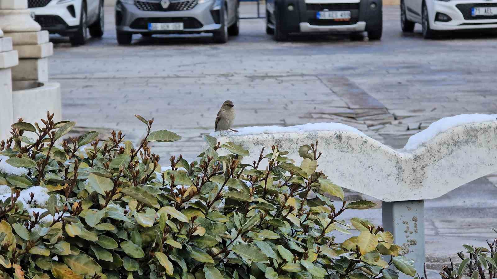 Yozgat’ta Nisan ayında kar sürprizi
