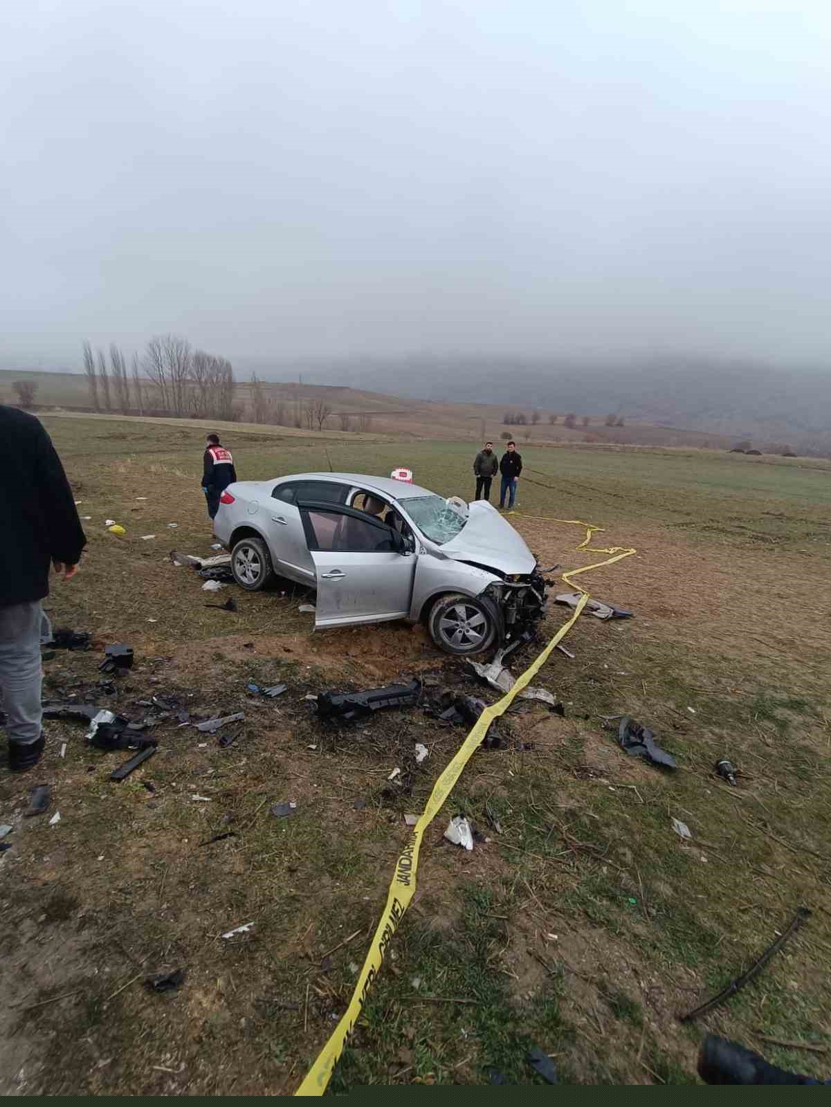 Yozgat’ta otomobiller çarpıştı: 1 ölü, 5 yaralı
