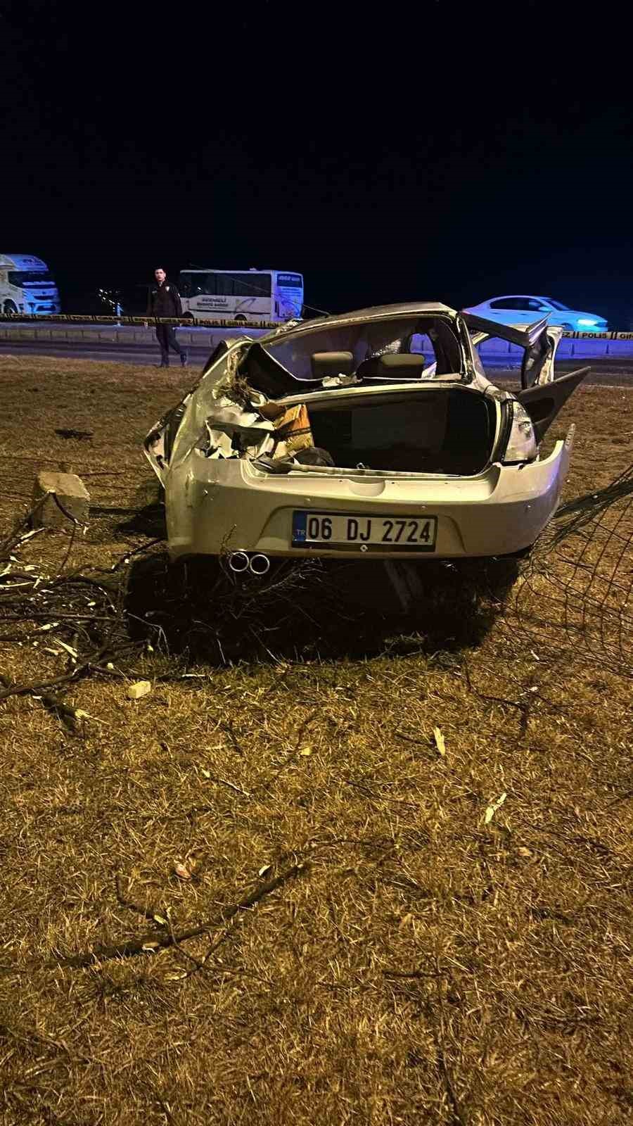 Yozgat’ta trafik kazası: 1 ölü
