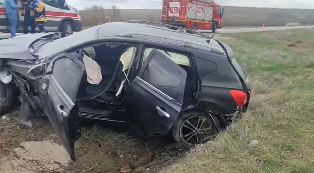 Yozgat’ta trafik kazası: 3 yaralı
