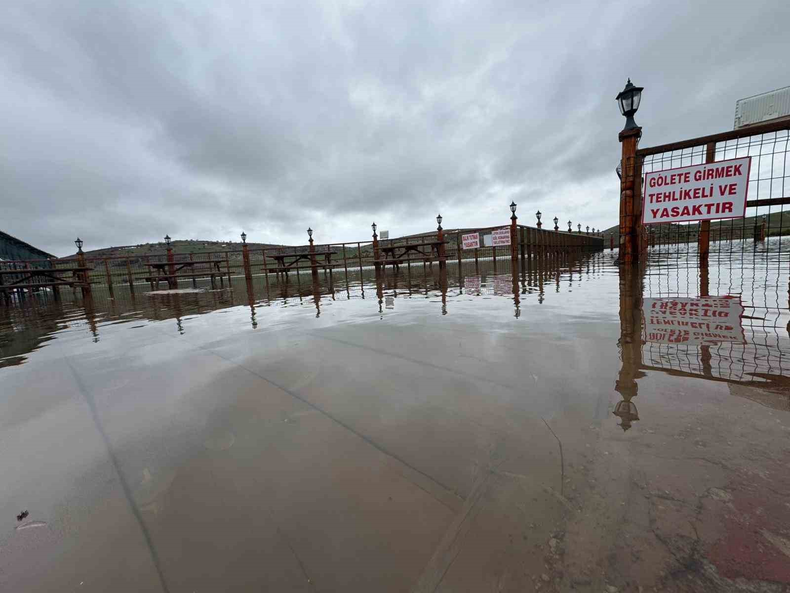 Yozgat’ta yağan kar eridi, göletlerde su seviyesi arttı
