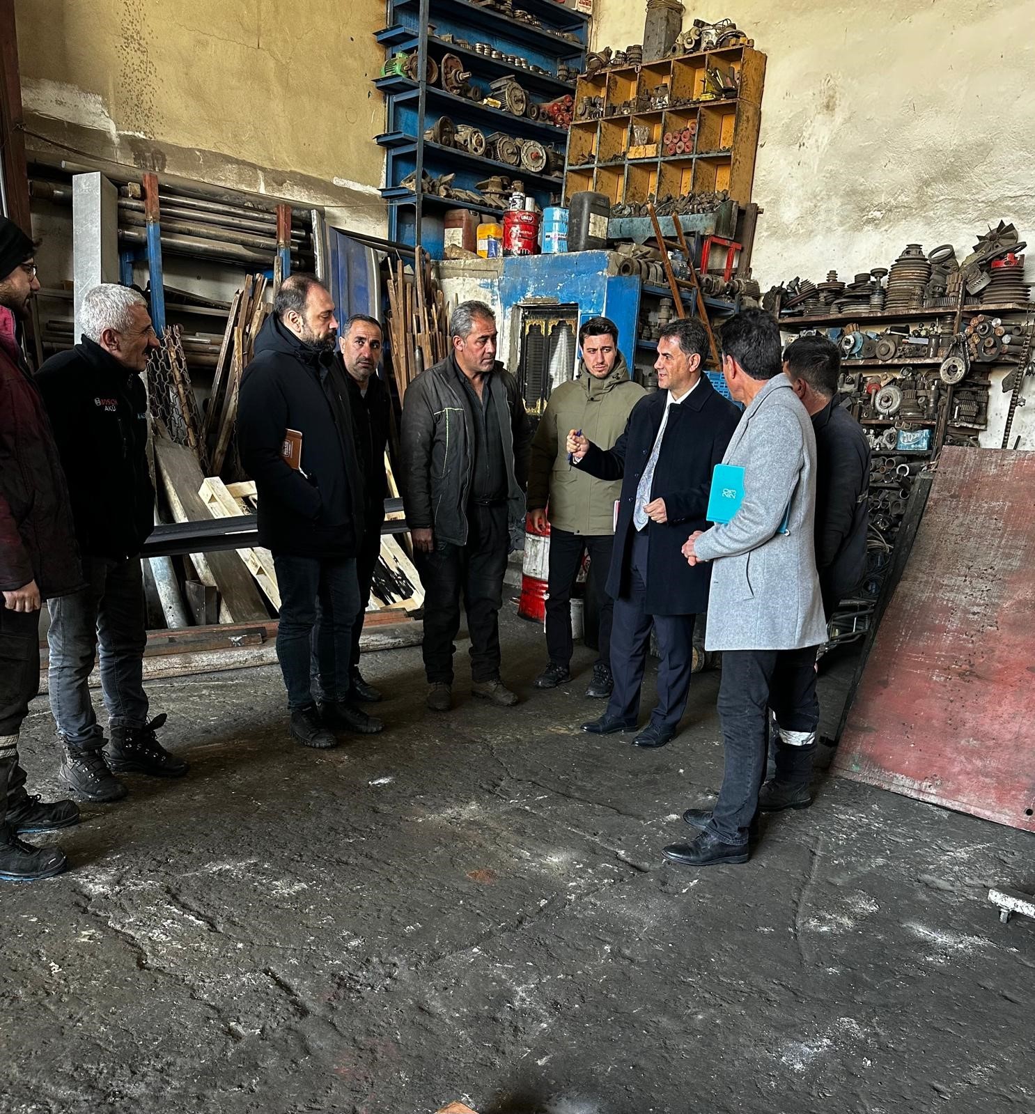 Yüksekova Yeni Sanayi Sitesi için kritik toplantı
