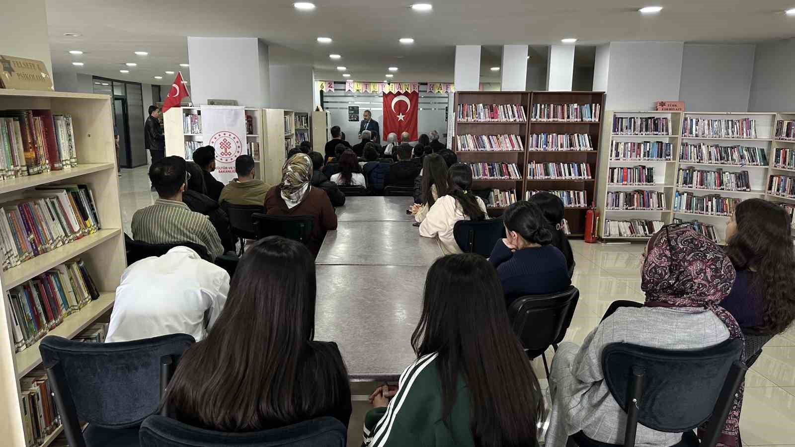 Yüksekova’da 62. Kütüphane Haftası etkinliklerle başladı
