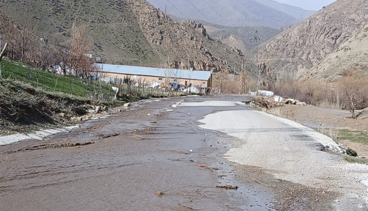 Yüksekova’da ahırları su bastı: Mahsur kalan hayvanlar kurtarıldı
