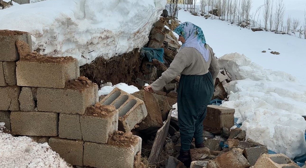 Yüksekova’da bir annenin sessiz feryadı: Zine Teyze yıkılan ahırının başında gözyaşlarına boğuldu
Yüksekova’da bir annenin sessiz feryadı: Zine Teyze yıkılan ahırının başında gözyaşlarına boğuldu