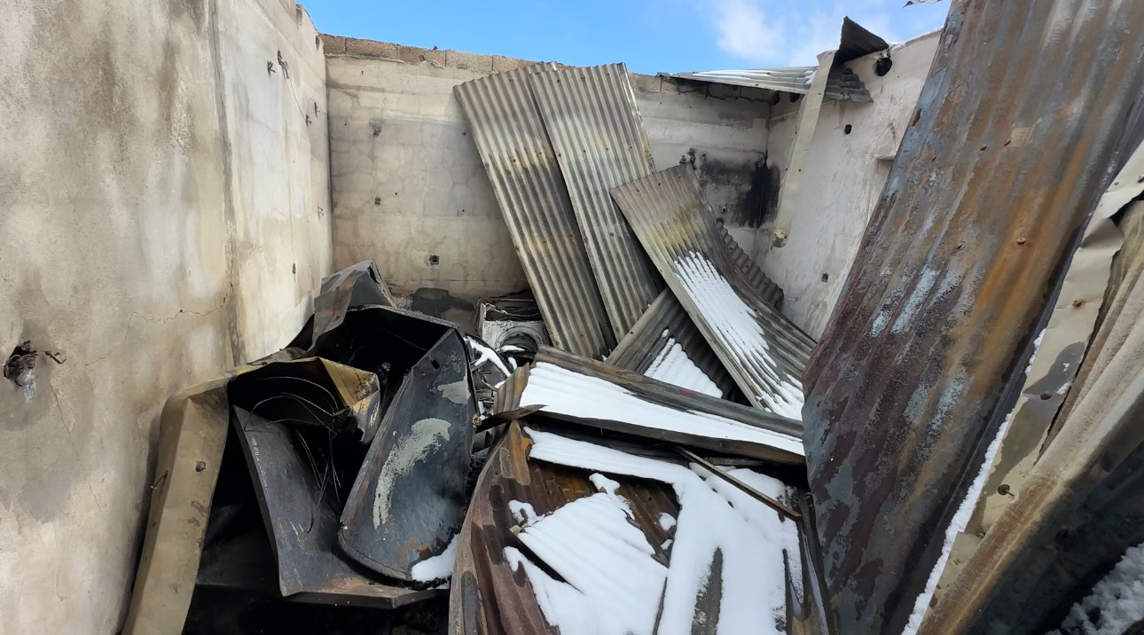 Yüksekova’da çıkan yangında bir ev kullanılamaz hale geldi
