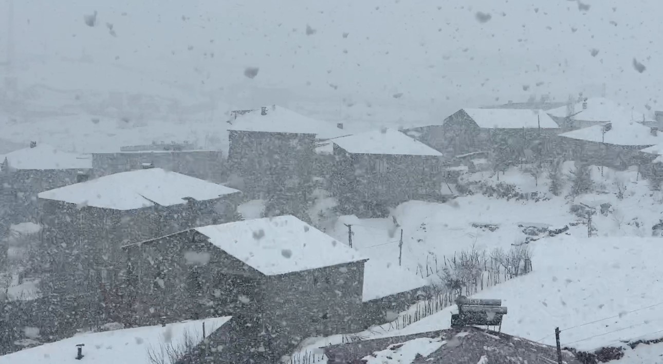 Yüksekova’da iki gün içinde mevsim değişti
