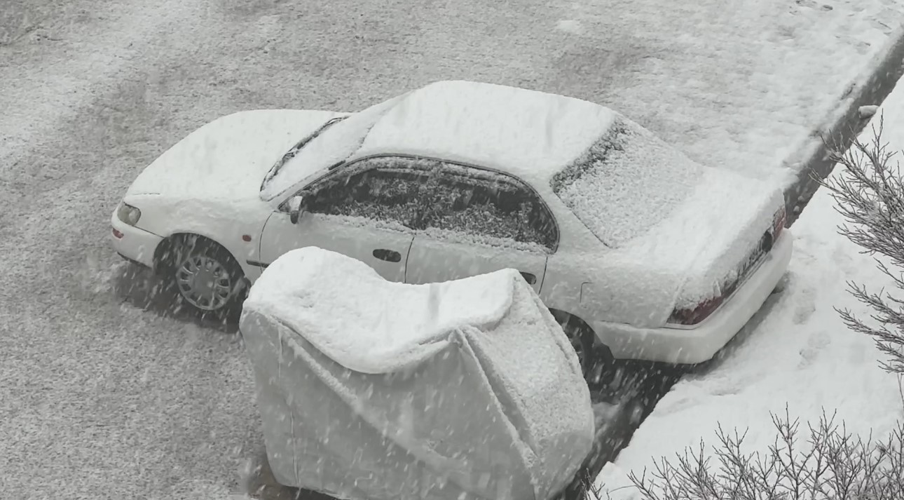 Yüksekova’da nisan ayında kar esareti
