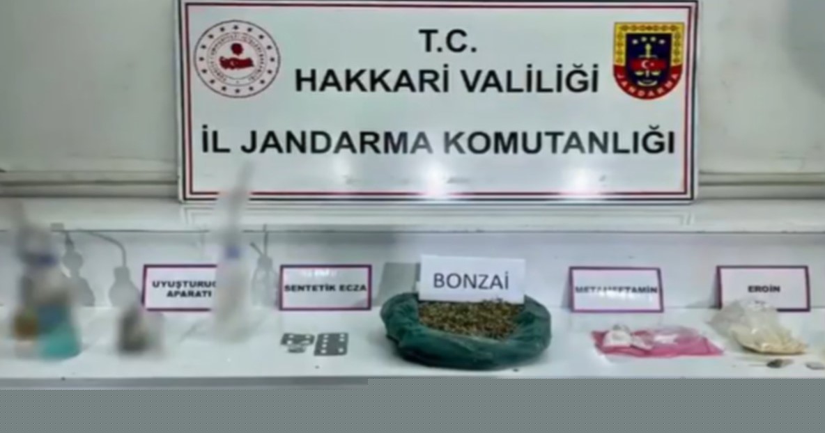 Yüksekova’da uyuşturucu operasyonu: 6 tutuklama
