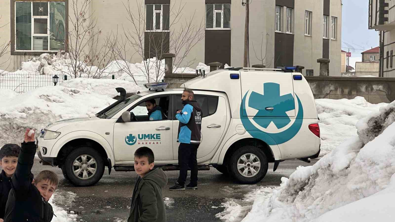 Yüksekova’da yürekleri ağza getiren kaza: Çatıda asılı kalan vatandaş kurtarıldı
