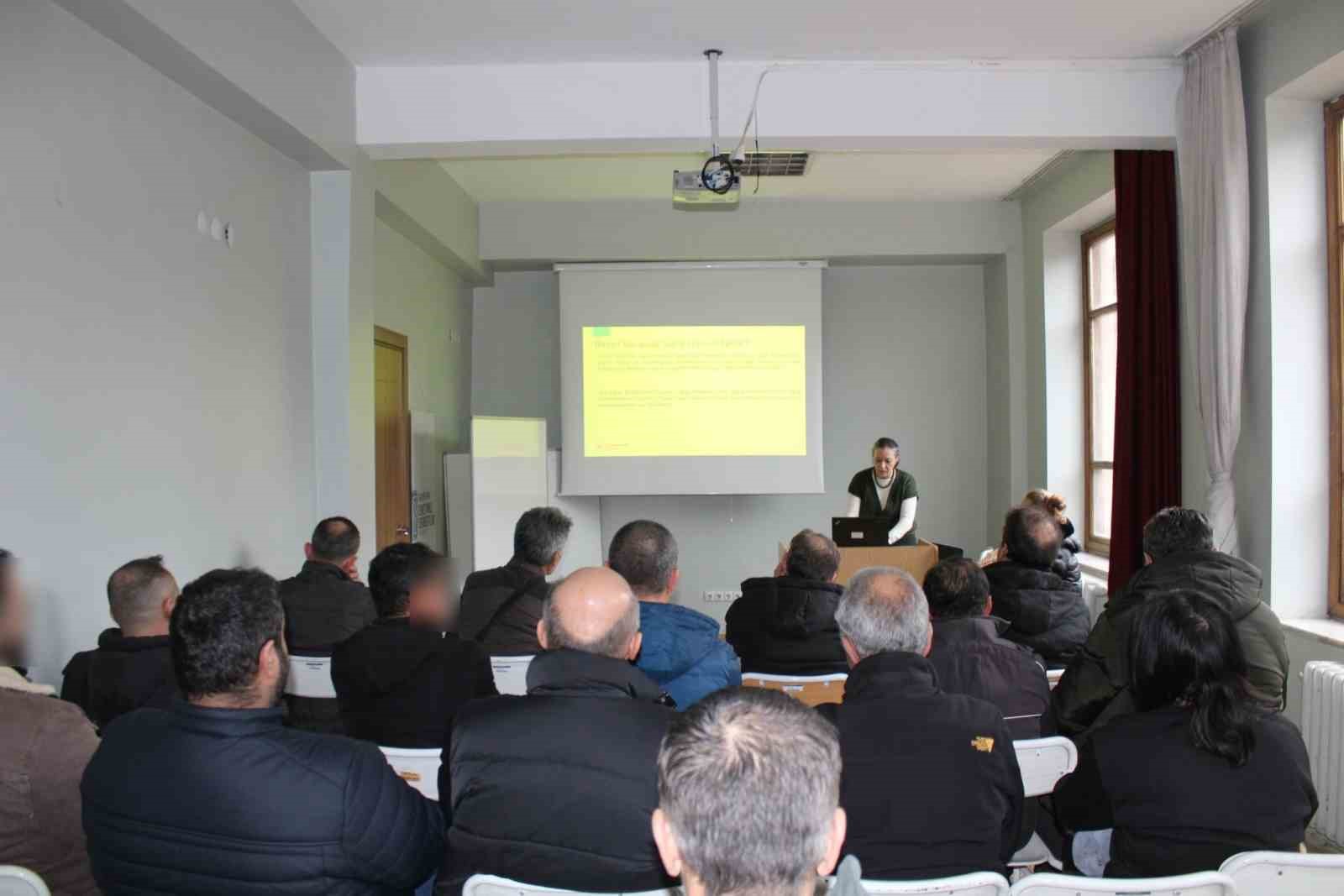 Yükümlülere ’Her Yaşta Sağlık Eğitimi’ verildi
