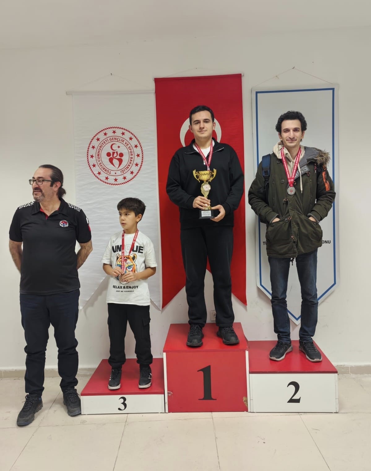 Yunusemreli satranççı Enes Kaya’dan Eskişehir’de namağlup şampiyonluk
