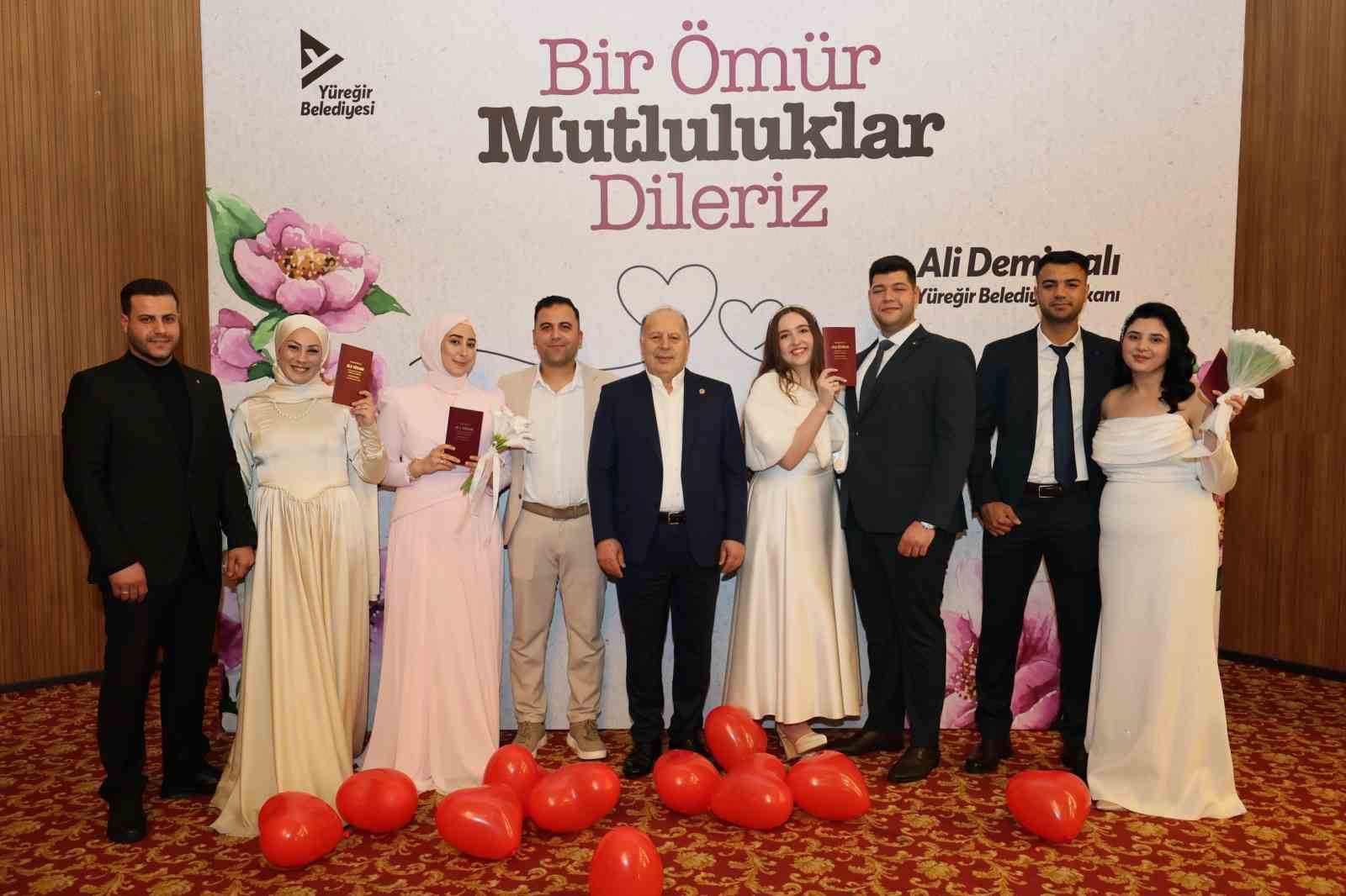 Yüreğir Belediyesi’nden 14 Şubat’a özel toplu nikah töreni
