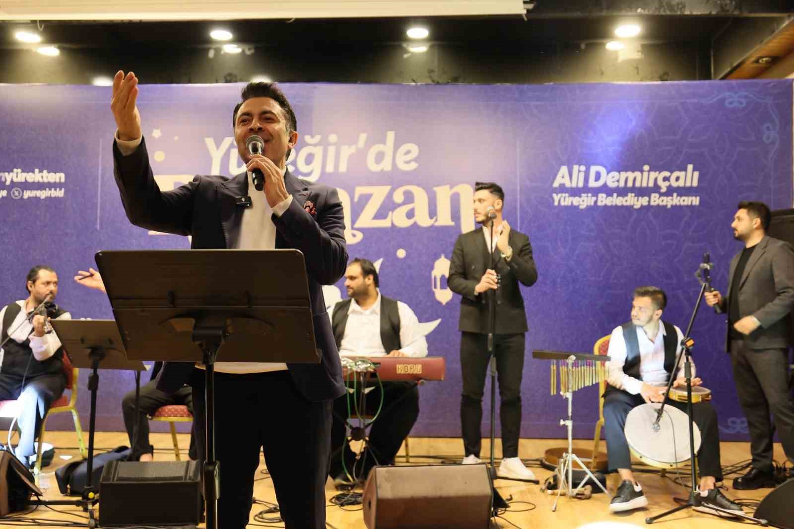 Yüreğir’de gönüllere dokunan konser
