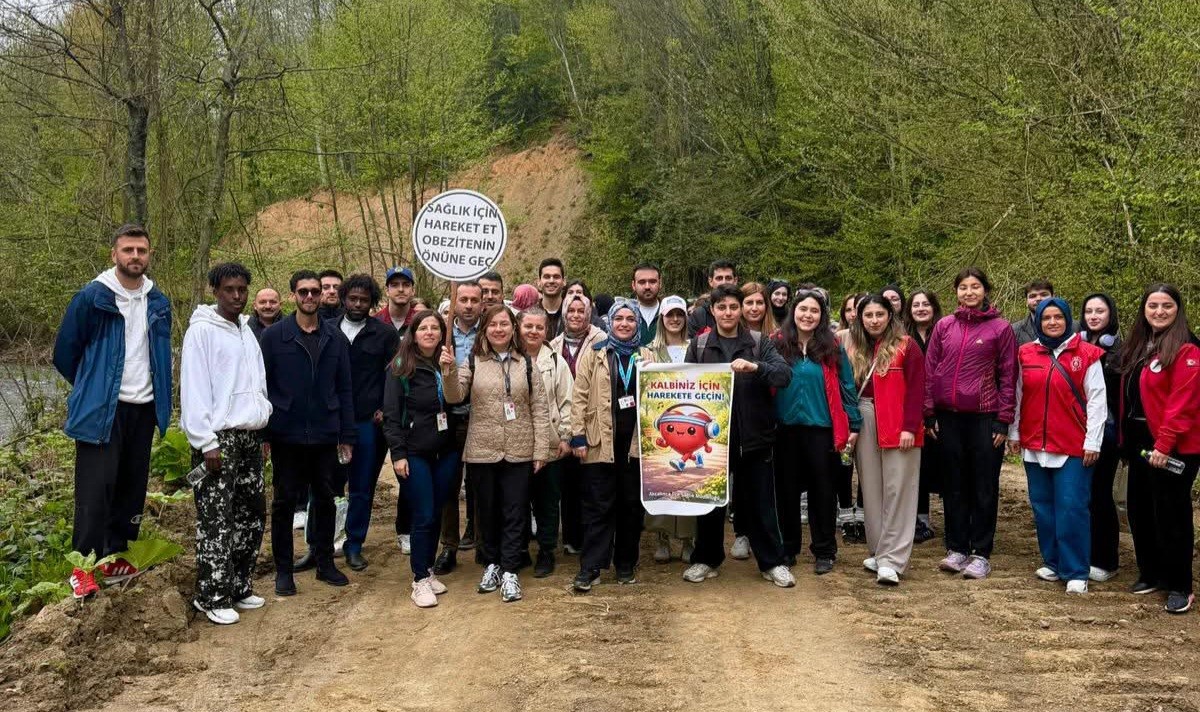 Yürüyüş sonrası sağlık molası
