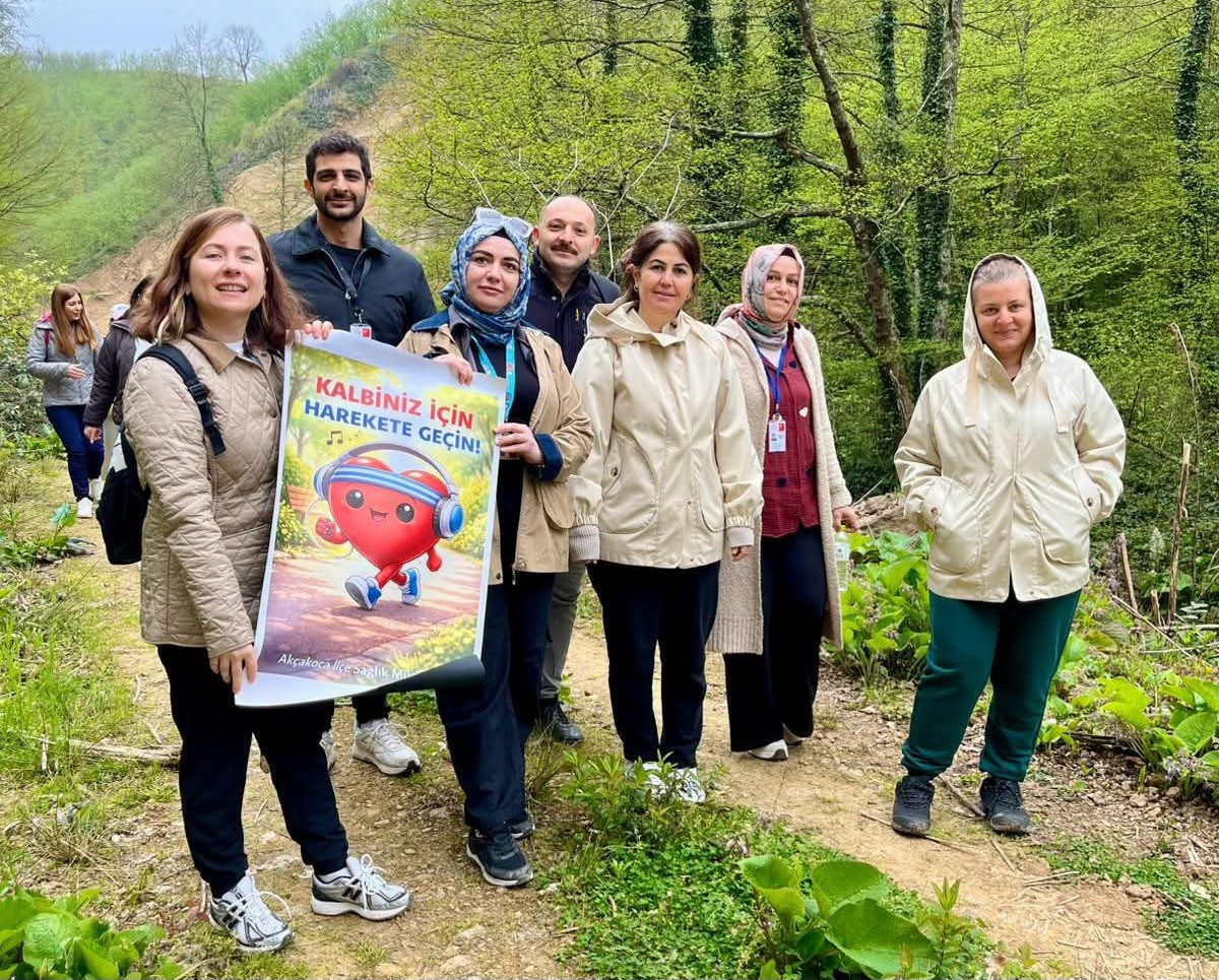 Yürüyüş sonrası sağlık molası
