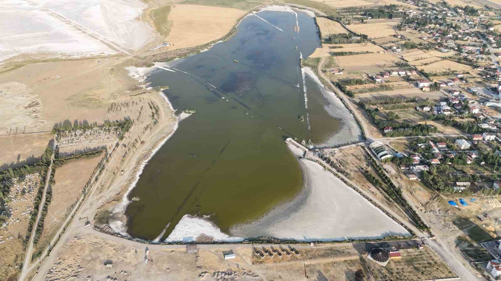 Yüzlerce balık telef olmuştu, o göl yeniden doldu
