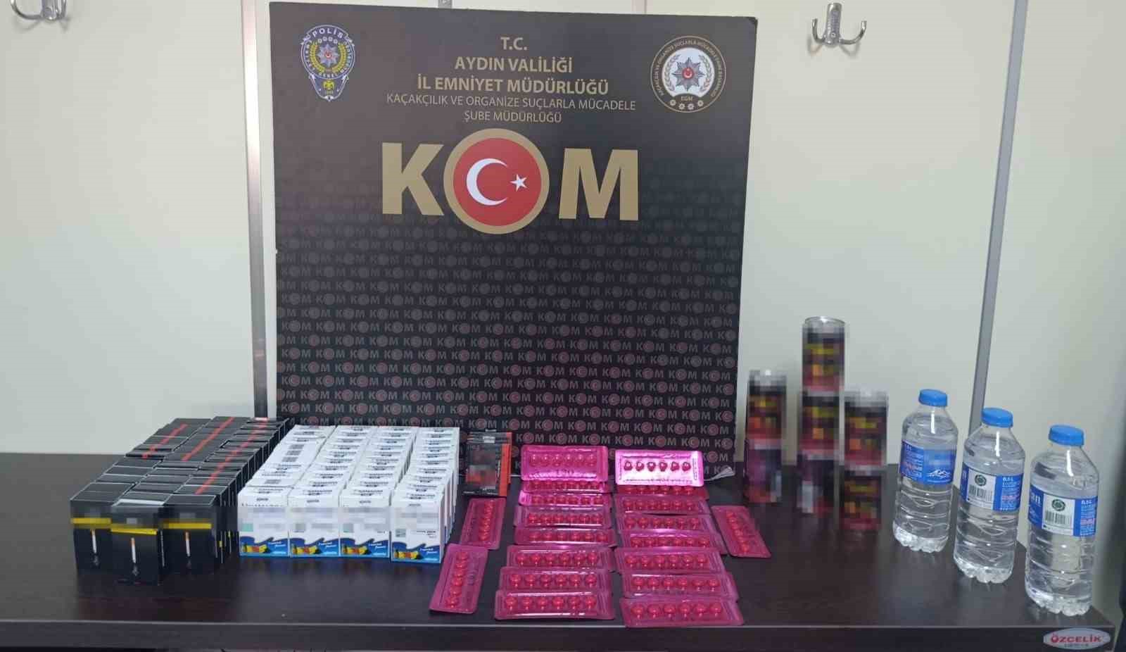 Yüzlerce makaron ele geçirildi
