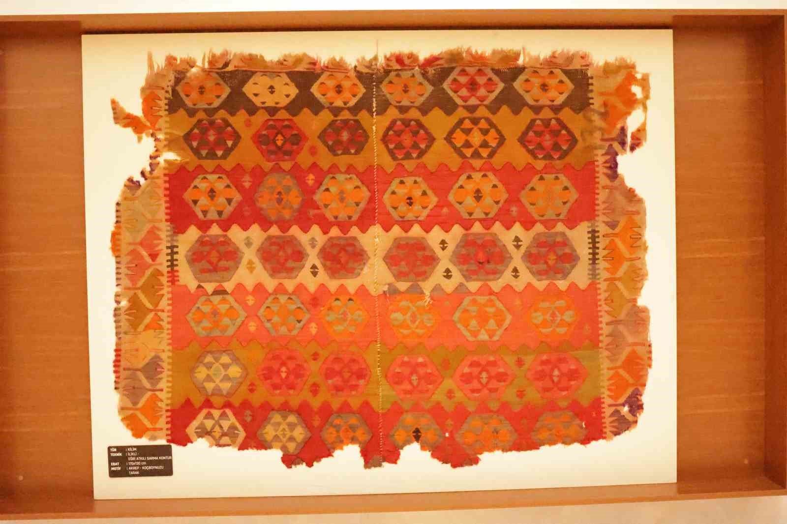 Yüzlerce yıllık kilim kültürü bu müzede gelecek nesillere aktarılıyor
