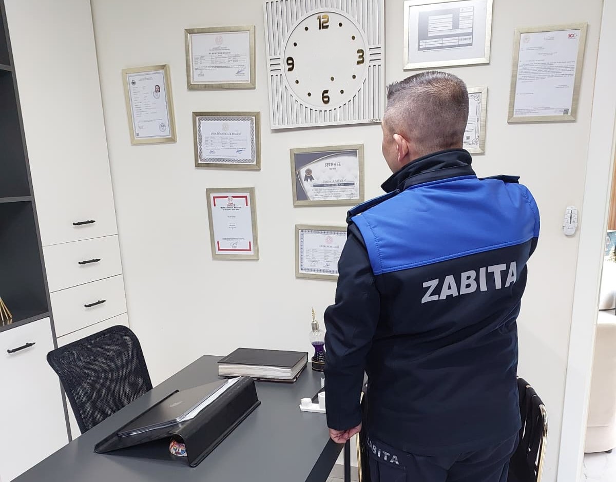 Zabıtadan güzellik salonlarına denetim
