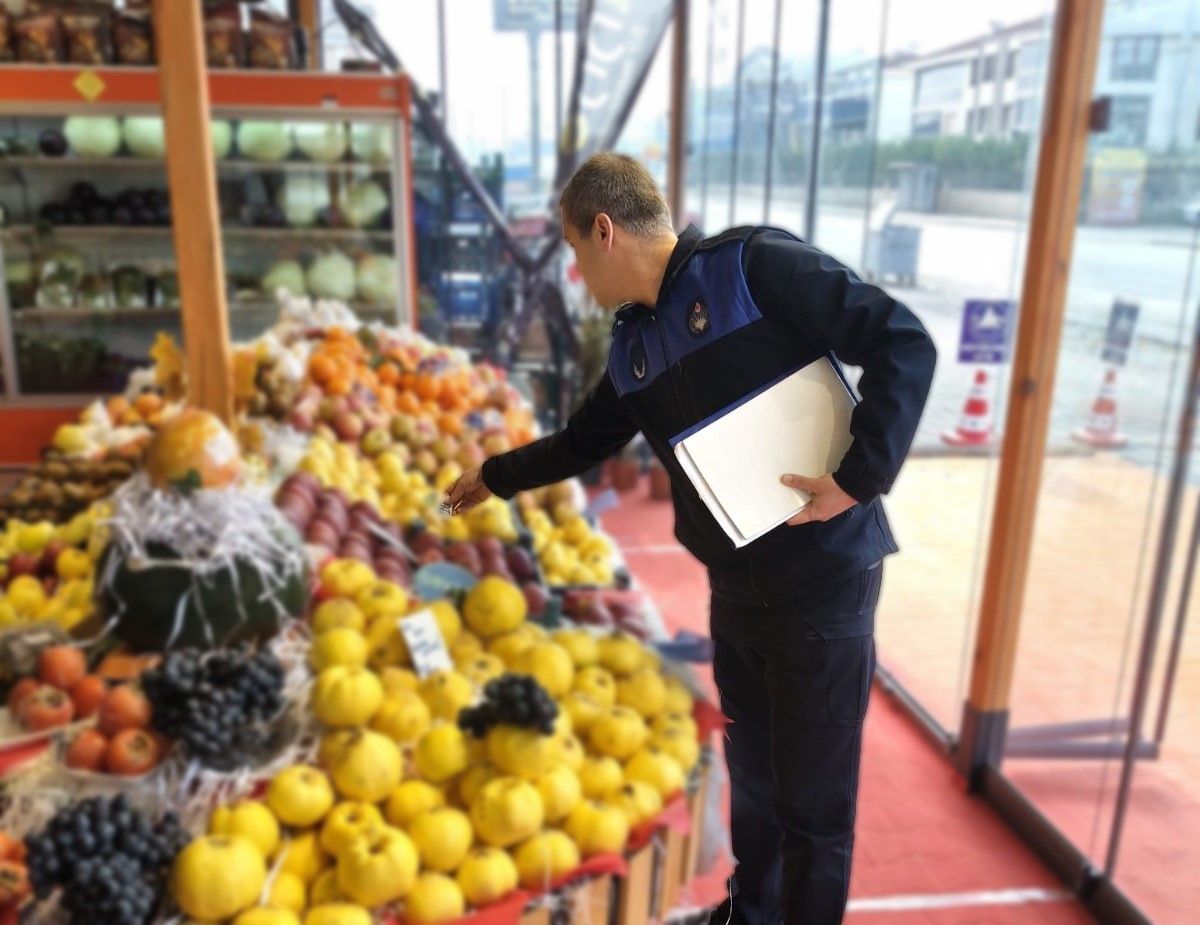 Zabıtadan manav denetemi
