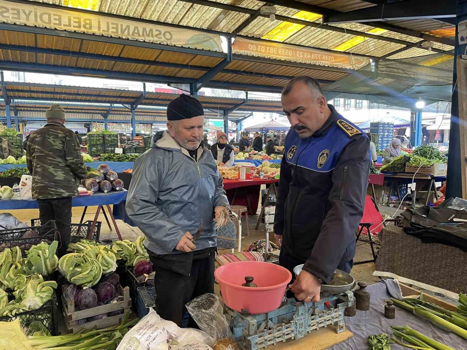 Zabıtadan tartı ve ölçü aletlerine sıkı denetim
