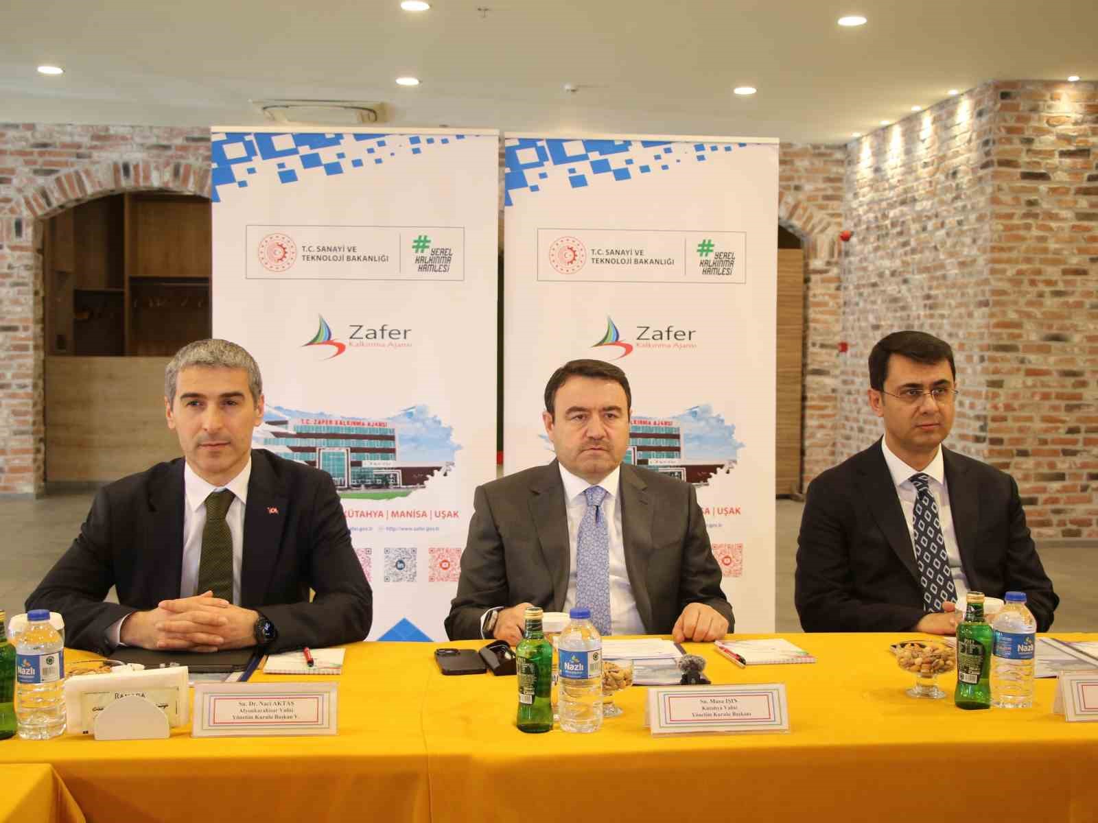 Zafer Kalkınma Ajansının yönetim kurulu toplantısı Uşak’ta yapıldı
