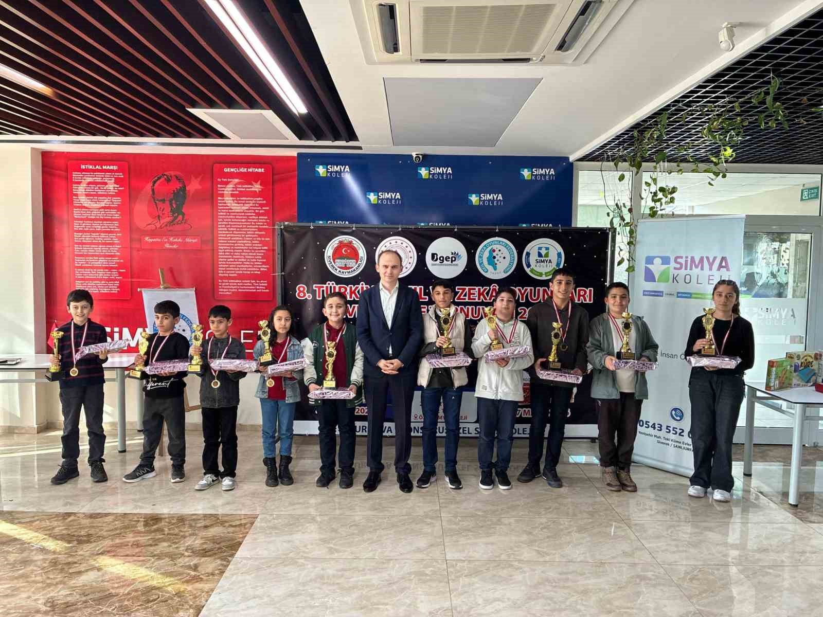 Zeka şampiyonları Siverek’te B-buluştu
