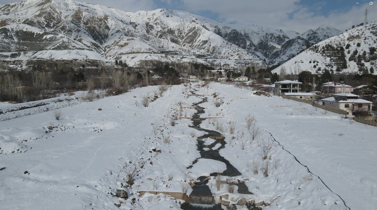 Zemheri bitti, Erzincan’da dereler yeniden akmaya başladı
