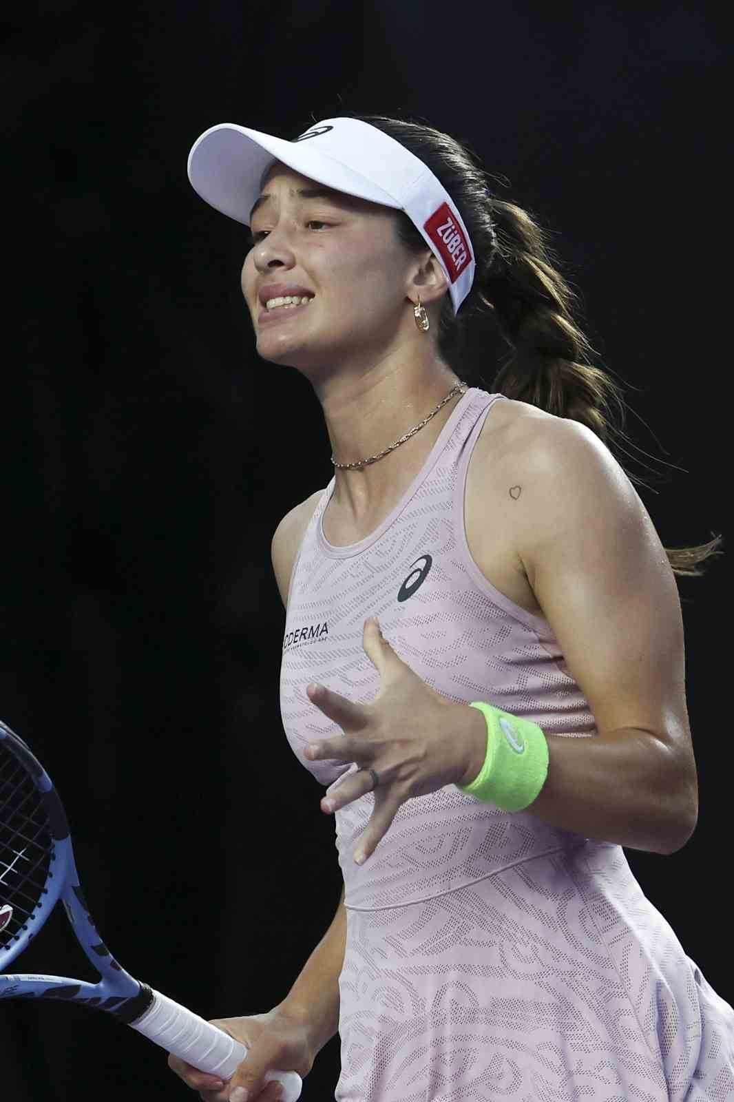 Zeynep Sönmez, Madrid Açık Tenis Turnuvası’na veda etti
