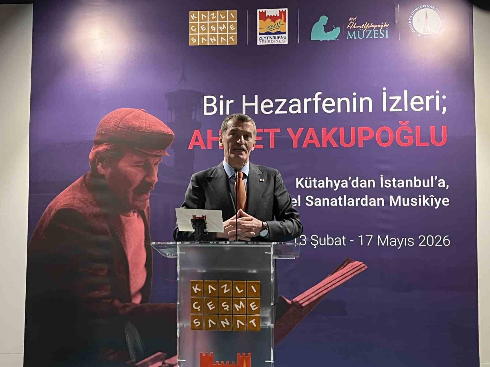 Zeytinburnu’nda "Bir Hezarfenin İzleri; Ahmet Yakupoğlu" resim sergisi açılışı yapıldı
