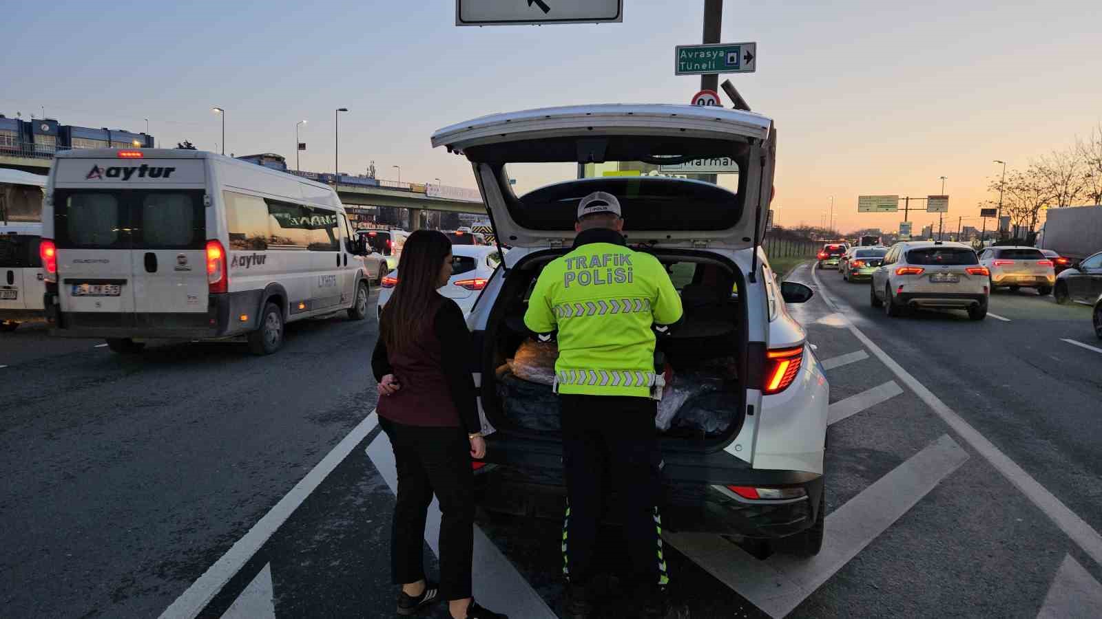 Zeytinburnu’nda dron destekli "kaynakçı" denetimi: 37 sürücüye ceza kesildi
