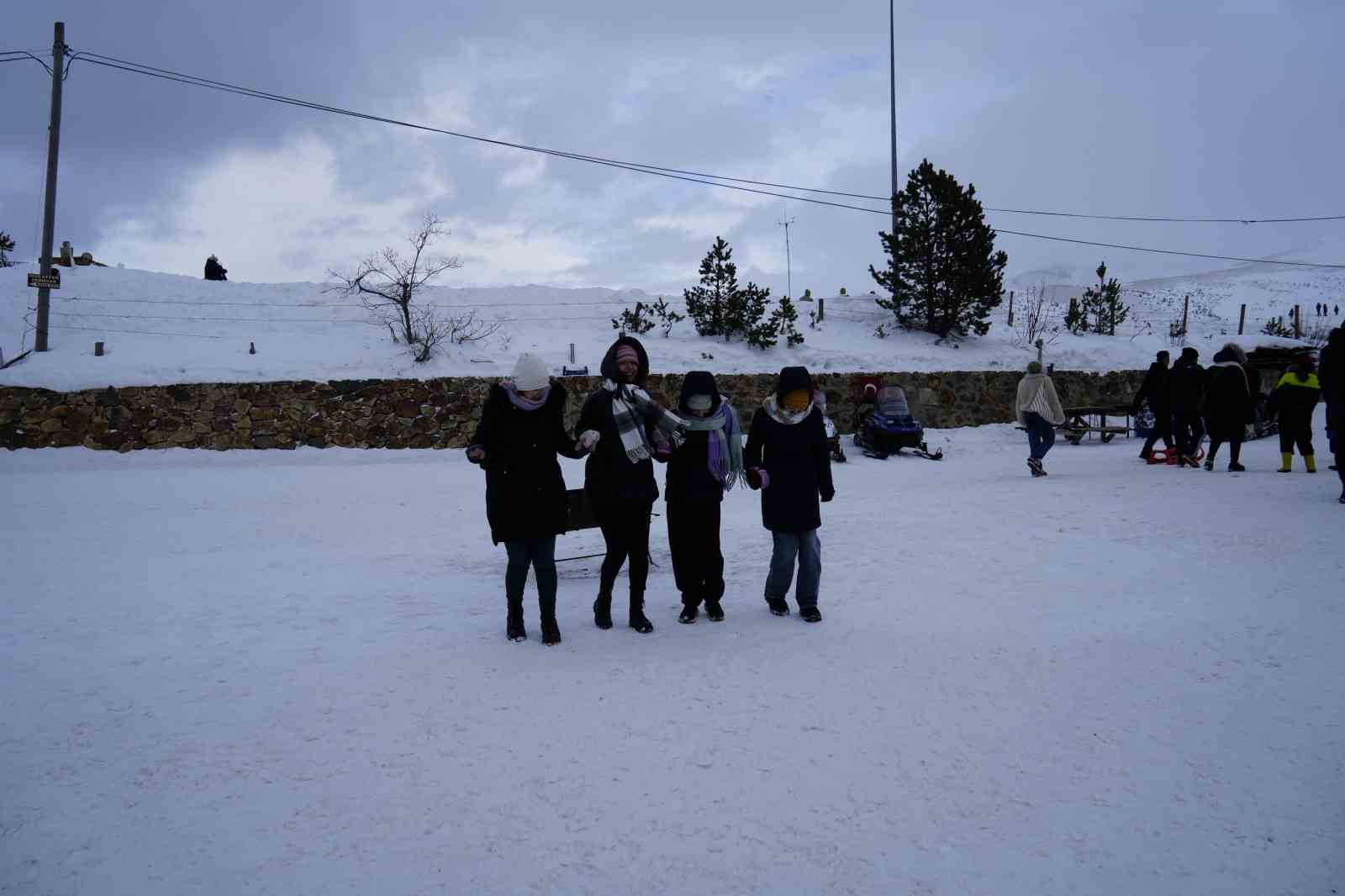 Zigana Dağı sömestir tatili boyunca 80 bin ziyaretçiyi ağırladı

