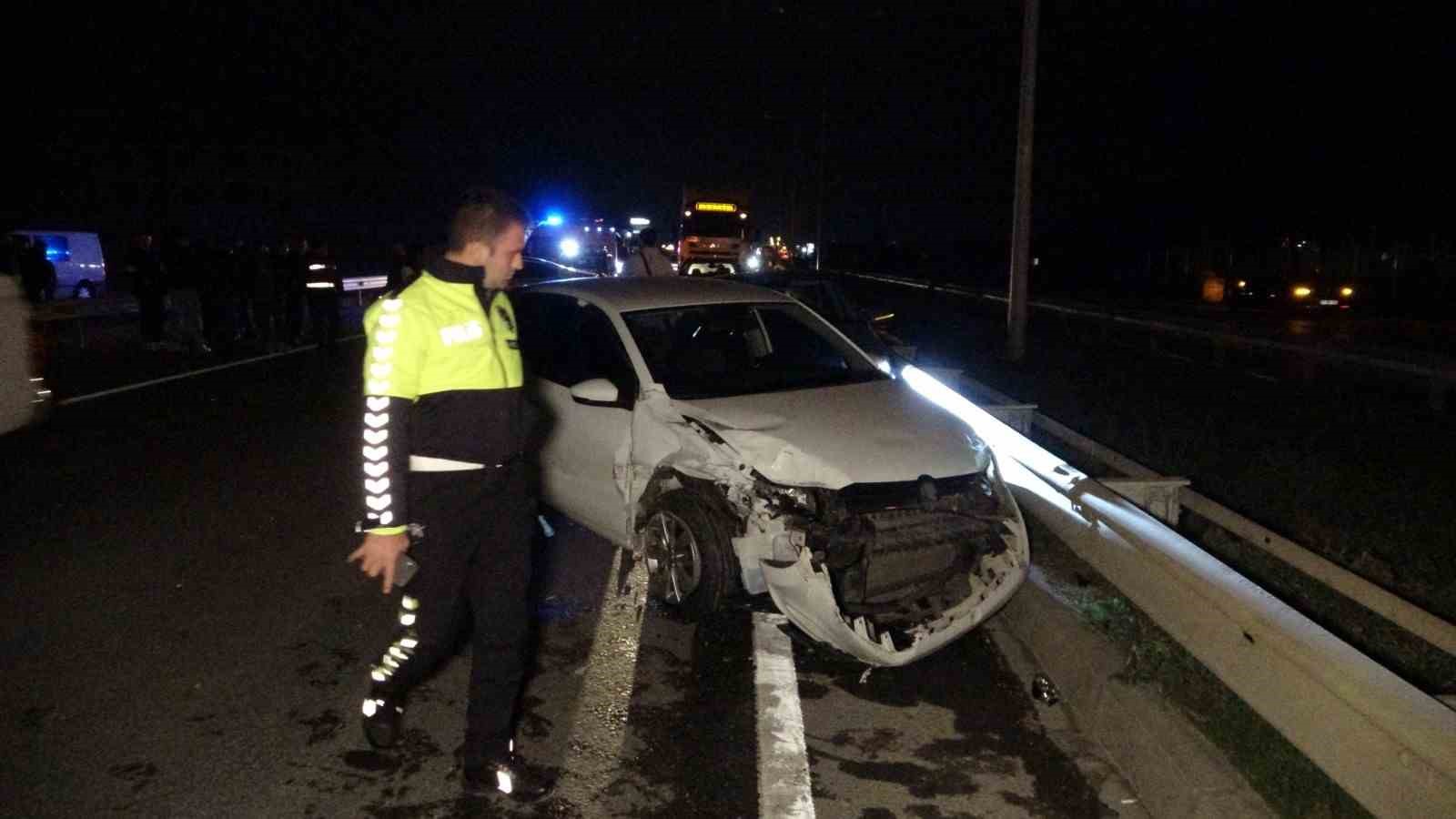Zincirleme kazada 3 sürücüden 2’si ehliyetsiz 1’i hem ehliyetsiz hem alkollü çıktı
