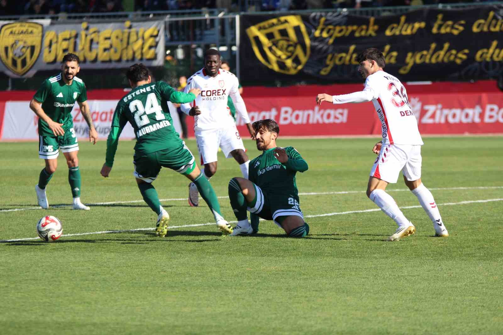Ziraat Türkiye Kupası: Aliağa FK: 2 - Samsunspor: 6 (Maç sonucu)

