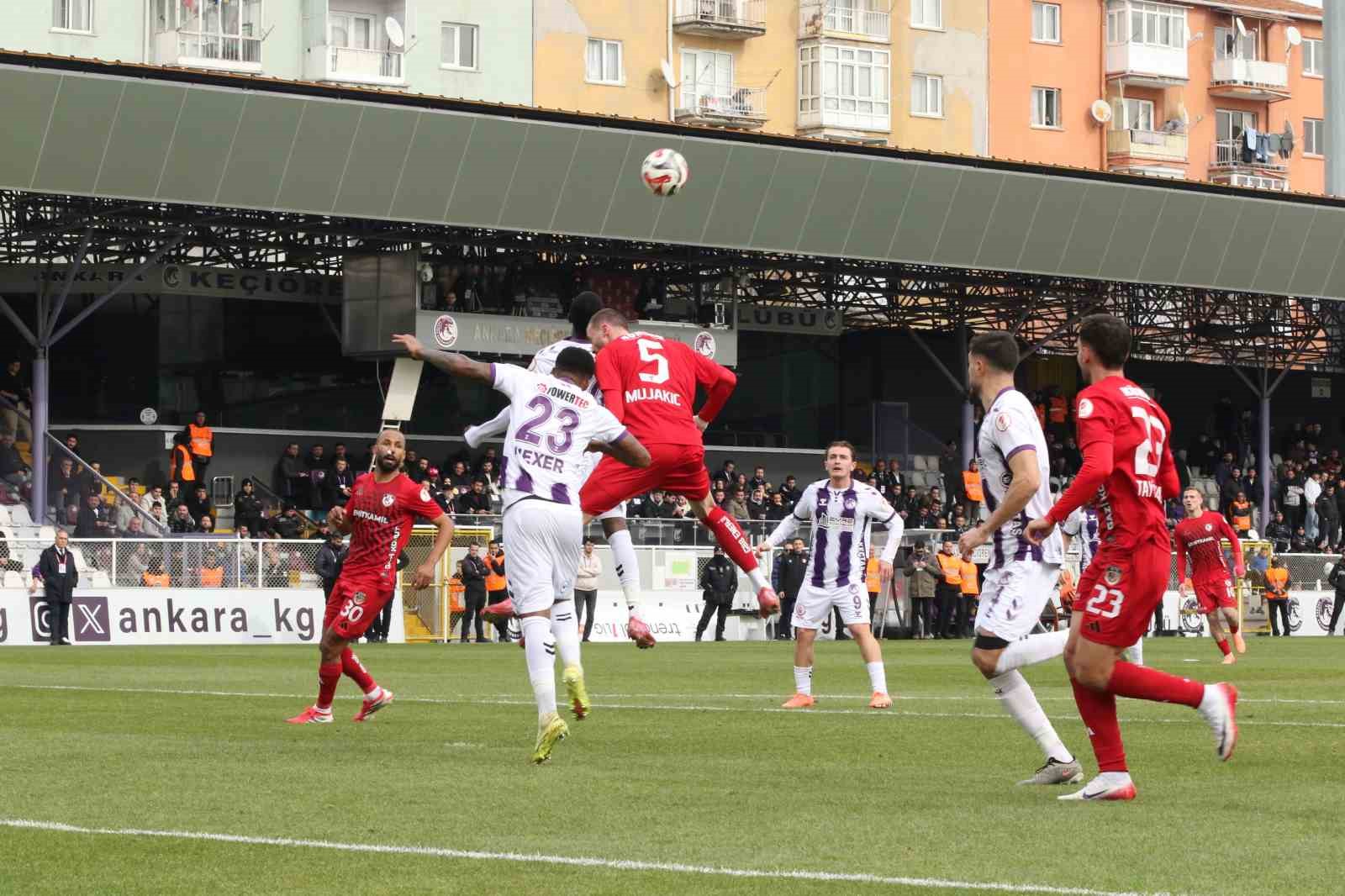 Ziraat Türkiye Kupası: Ankara Keçiörengücü: 1 - Gaziantep FK: 5
