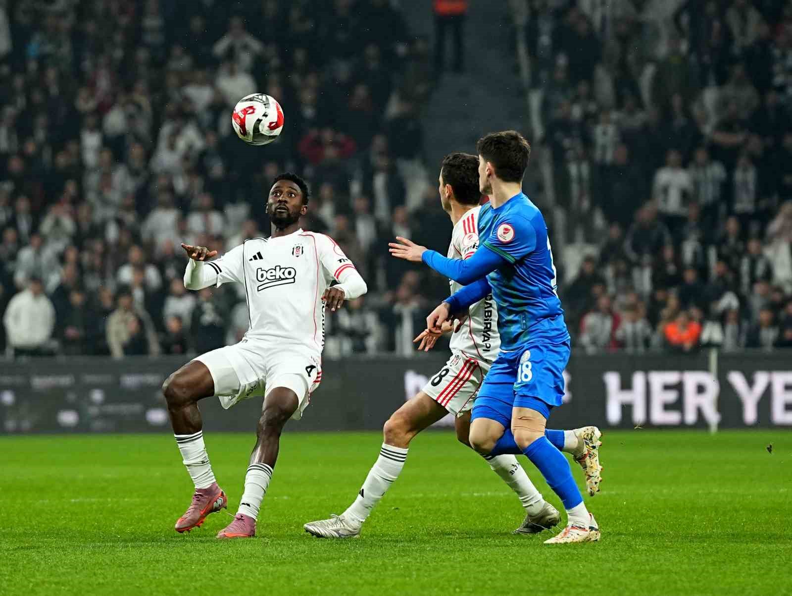 Ziraat Türkiye Kupası: Beşiktaş: 0 - Çaykur Rizespor: 0 (Maç devam ediyor)
