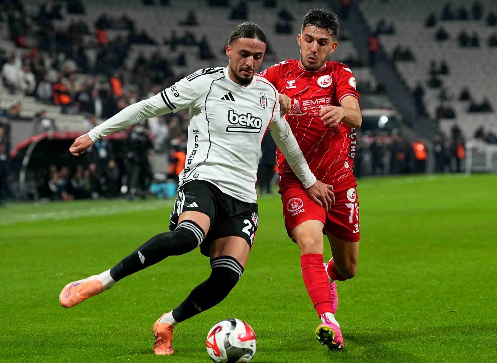Ziraat Türkiye Kupası: Beşiktaş: 2 - Ankara Keçiörengücü: 0 (İlk yarı)
