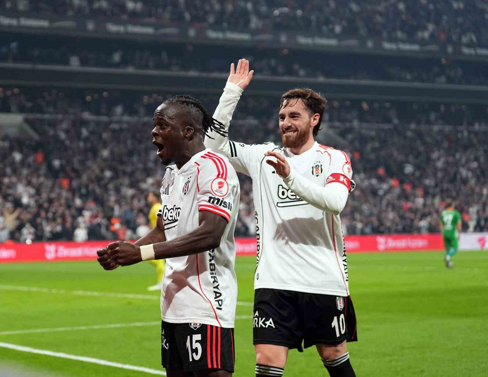 Ziraat Türkiye Kupası: Beşiktaş: 3 - Corendon Alanyaspor: 0 (Maç sonucu)
