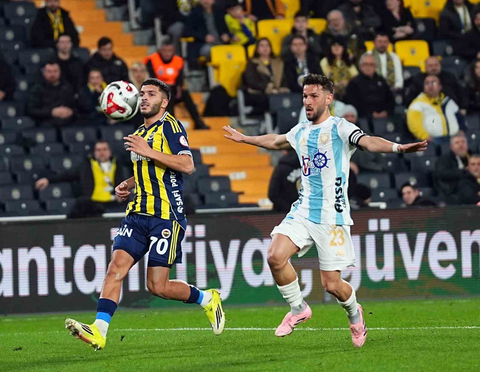 Ziraat Türkiye Kupası: Fenerbahçe: 0 - Erzurumspor FK: 1 (İlk yarı)
