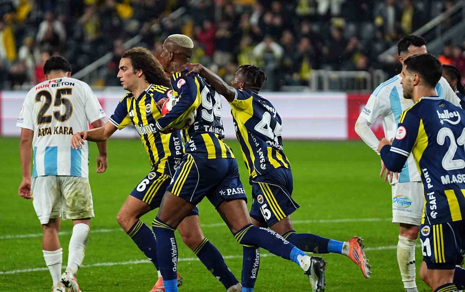 Ziraat Türkiye Kupası: Fenerbahçe: 3 - Erzurumspor FK: 1 (Maç sonucu)
