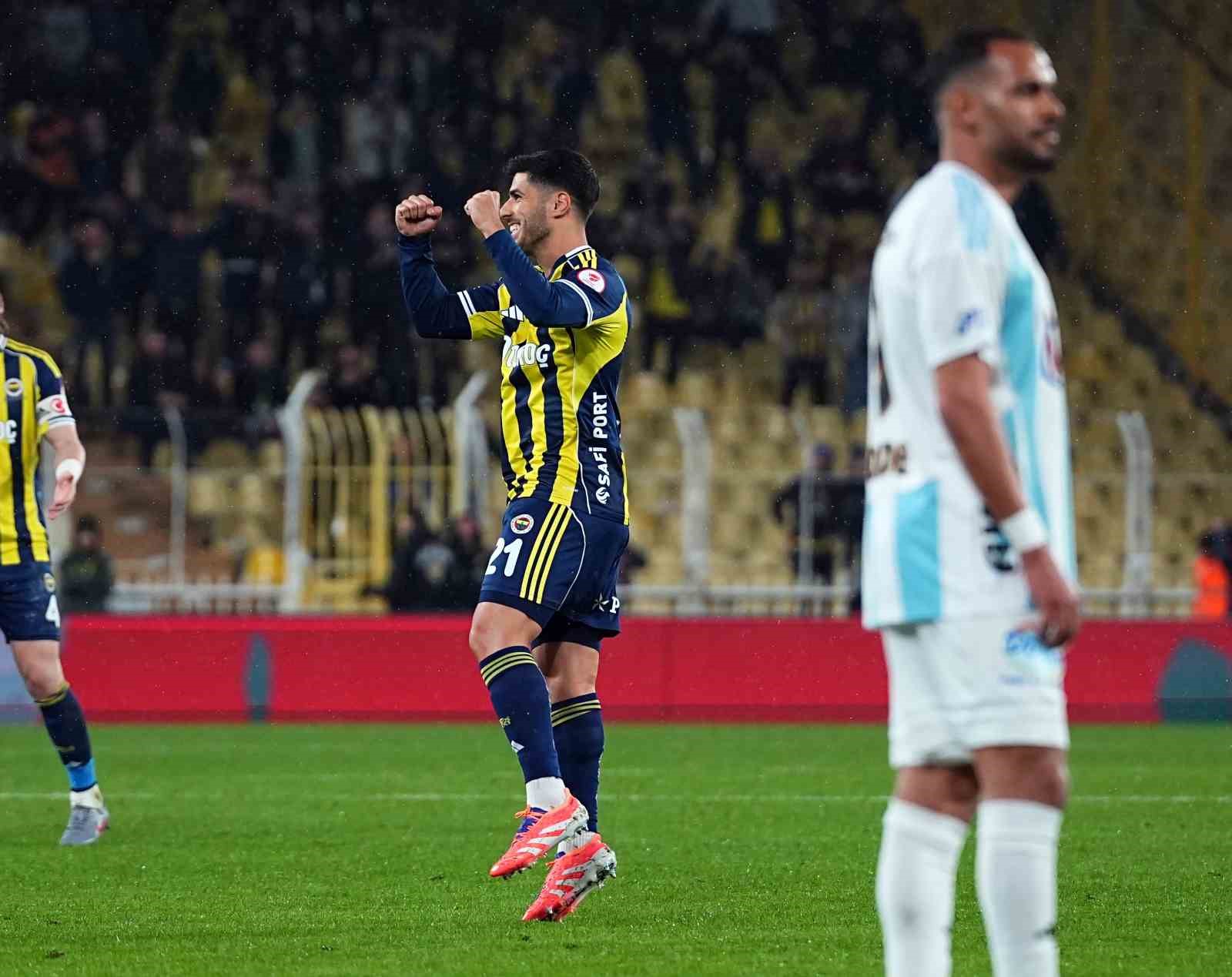 Ziraat Türkiye Kupası: Fenerbahçe: 3 - Erzurumspor FK: 1 (Maç sonucu)
