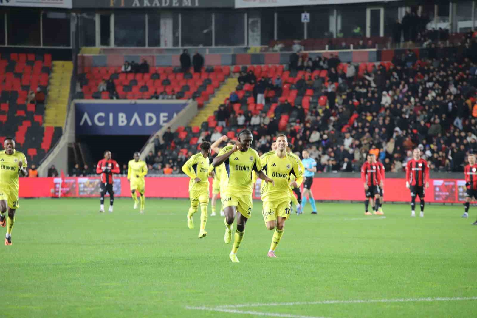Ziraat Türkiye Kupası: Gaziantep FK: 0 - Fenerbahçe: 4 (Maç sonucu)
