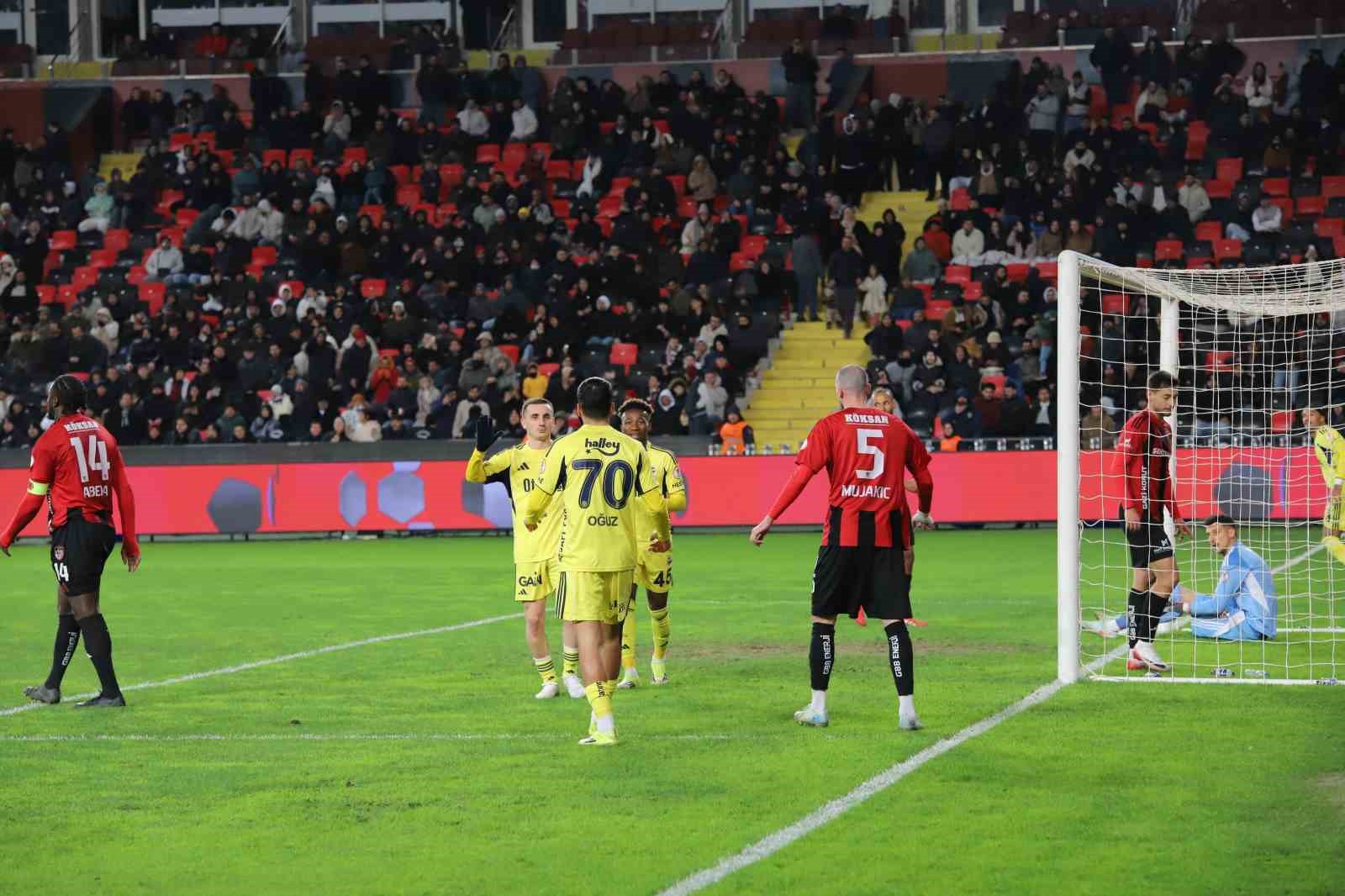 Ziraat Türkiye Kupası: Gaziantep FK: 0 - Fenerbahçe: 4 (Maç sonucu)
